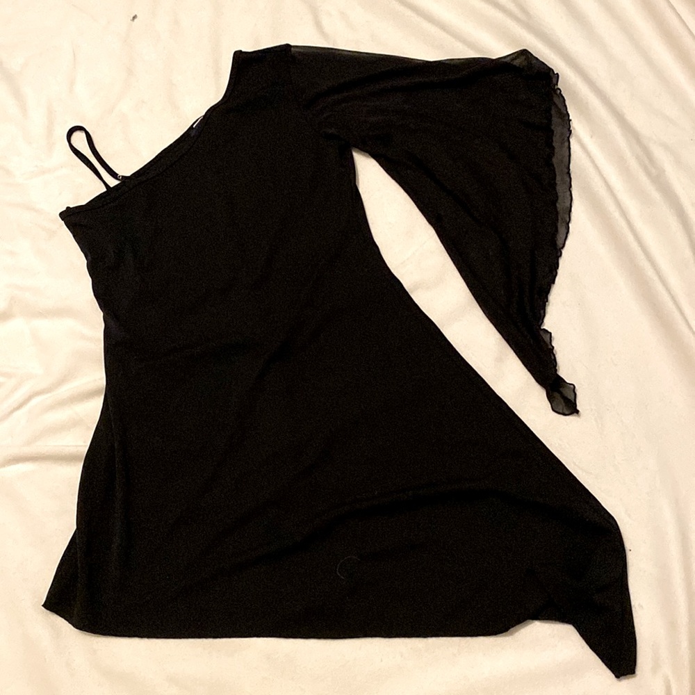 womens black ENT dress